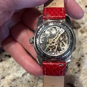 INVICTA Self Winding Watch with Snakeskin Band Invicta | Accessories | Invicta Self Winding Watch With  main image 2